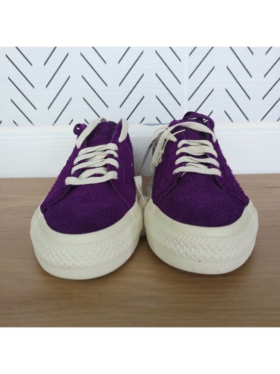 ⭐CONVERSE CONS One Star Pro OX 7 Mens Shoes Suede Purple Sneakers Beige A08141C⭐ main image 6